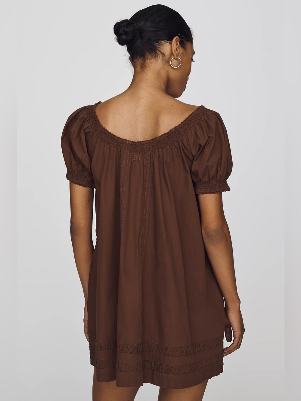 Damson Madder Jane Mini Dress - Picture 3 of 8
